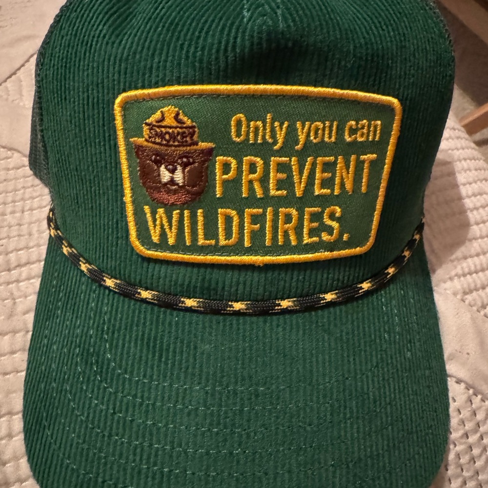 Green Smokey Bear Cap